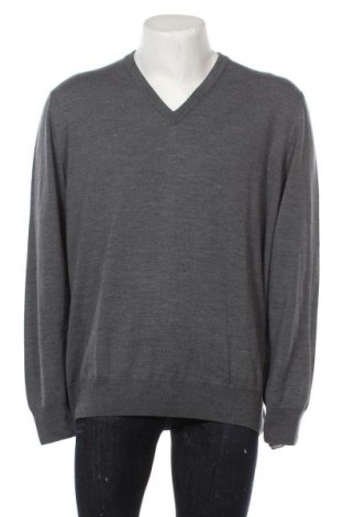 Мъжки пуловер Brooks Brothers, Размер XXL, Цвят Сив, 100% вълна, Цена 239,25 лв.