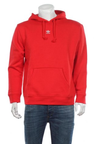 Férfi sweatshirt Adidas Originals, Méret XL, Szín Piros, 70% pamut, 30% poliészter, Ár 14 651 Ft