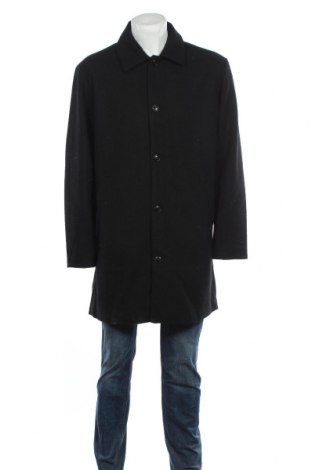 Férfi kabát Originals By Jack & Jones, Méret XXL, Szín Fekete, 85% poliészter, 10% gyapjú, 5% egyéb szálak, Ár 15 275 Ft