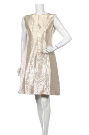 Kleid Calvin Klein, Größe L, Farbe Beige, 60% Polyester, 25% Seide, 15% Polyamid, Preis 110,93 €