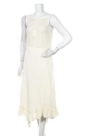 Kleid Superdry, Größe L, Farbe Ecru, Viskose, Preis 51,29 €