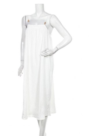 Kleid Zara, Größe M, Farbe Weiß, 94% Baumwolle, 3% Polyester, 3% Elastan, Preis 29,92 €