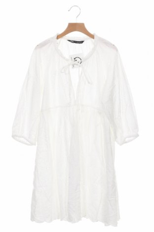 Kleid Zara, Größe XS, Farbe Weiß, Preis 29,23 €