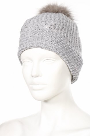 Καπέλο, Χρώμα Γκρί, 50% μαλλί, 50%ακρυλικό, Τιμή 7,71 €