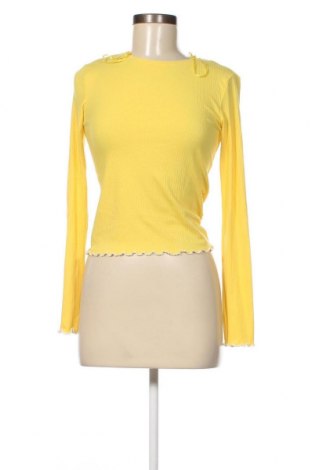 Дамска блуза Clockhouse, Размер S, Цвят Жълт, Цена 25,00 лв.