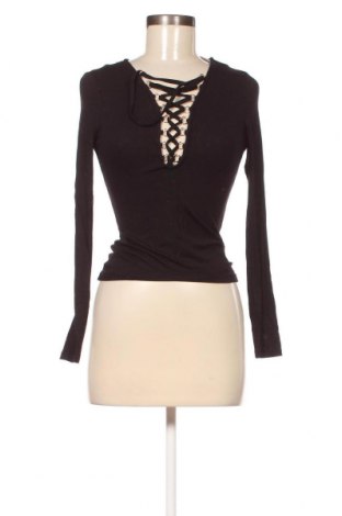 Дамска блуза Gina Tricot, Размер S, Цвят Черен, Цена 18,00 лв.