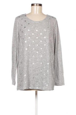 Γυναικεία μπλούζα Laura Torelli, Μέγεθος XL, Χρώμα Γκρί, Τιμή 15,46 €