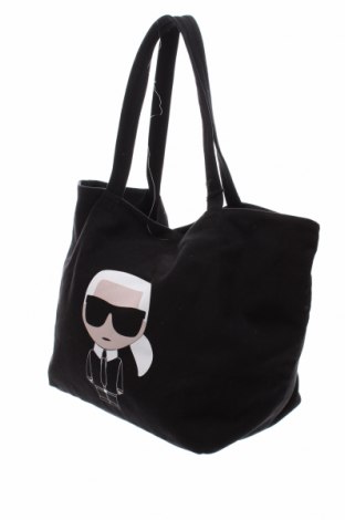 Дамска чанта Karl Lagerfeld, Цвят Черен, Цена 209,25 лв.