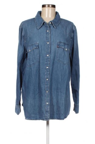 Γυναικείο πουκάμισο Levi's, Μέγεθος 3XL, Χρώμα Μπλέ, Τιμή 29,69 €