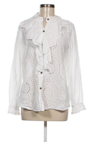 Γυναικείο πουκάμισο Made In Italy, Μέγεθος S, Χρώμα Λευκό, Τιμή 19,79 €