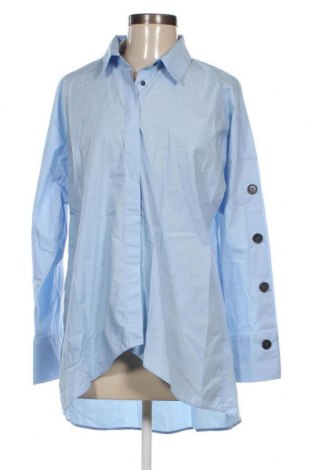 Γυναικείο πουκάμισο Zara, Μέγεθος L, Χρώμα Μπλέ, Τιμή 14,85 €