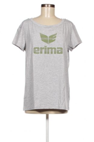 Γυναικείο t-shirt Erima, Μέγεθος L, Χρώμα Γκρί, Τιμή 5,41 €