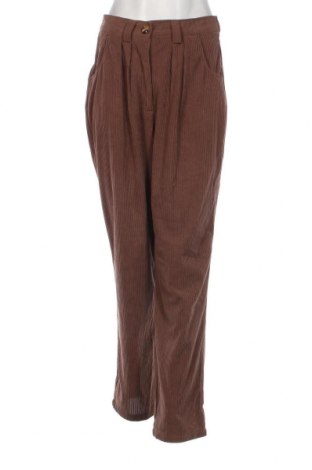 Pantaloni de velvet de femei, Mărime XL, Culoare Bej, Preț 16,28 Lei