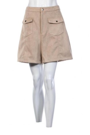 Γυναικείο κοντό παντελόνι Kiabi, Μέγεθος XL, Χρώμα  Μπέζ, Τιμή 15,46 €