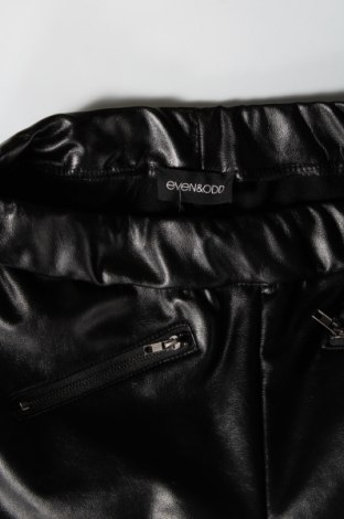 Γυναικείο παντελόνι δερμάτινο Even&Odd, Μέγεθος S, Χρώμα Μαύρο, Τιμή 8,79 €