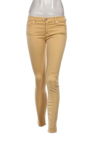 Γυναικείο παντελόνι 7 For All Mankind, Μέγεθος M, Χρώμα Κίτρινο, Τιμή 50,72 €