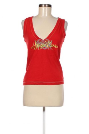 Γυναικείο αμάνικο μπλουζάκι Hilfiger Denim, Μέγεθος S, Χρώμα Κόκκινο, Τιμή 17,94 €