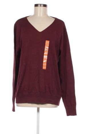 Γυναικείο πουλόβερ Clothing & Co, Μέγεθος 3XL, Χρώμα Κόκκινο, Τιμή 23,51 €