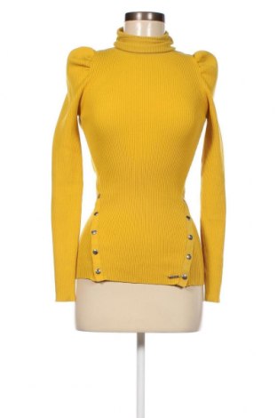 Дамски пуловер Guess, Размер XS, Цвят Жълт, Цена 59,00 лв.