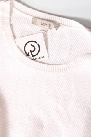 Дамски пуловер Loft, Размер L, Цвят Бял, Цена 62,00 лв.
