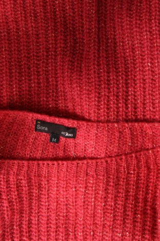 Γυναικείο πουλόβερ Sora, Μέγεθος M, Χρώμα Κόκκινο, Τιμή 5,64 €