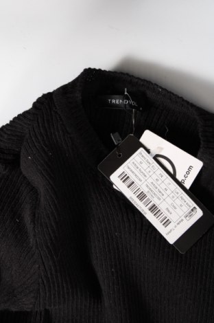 Дамски пуловер Trendyol, Размер M, Цвят Черен, Цена 10,50 лв.