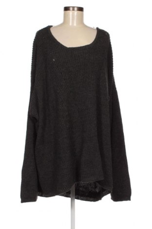 Γυναικείο πουλόβερ Woman Within, Μέγεθος 4XL, Χρώμα Γκρί, Τιμή 23,51 €
