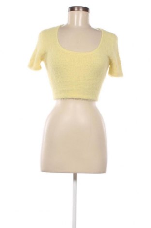 Дамски пуловер Zara, Размер M, Цвят Жълт, Цена 4,80 лв.