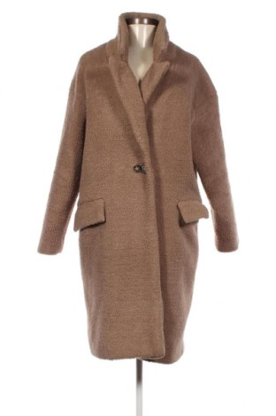 Γυναικείο παλτό FRNCH, Μέγεθος L, Χρώμα Καφέ, Τιμή 45,77 €