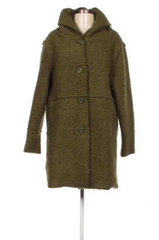 Дамско палто Made In Italy, Размер M, Цвят Зелен, Цена 140,00 лв.