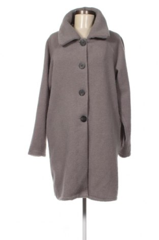 Дамско палто Made In Italy, Размер L, Цвят Сив, Цена 140,00 лв.