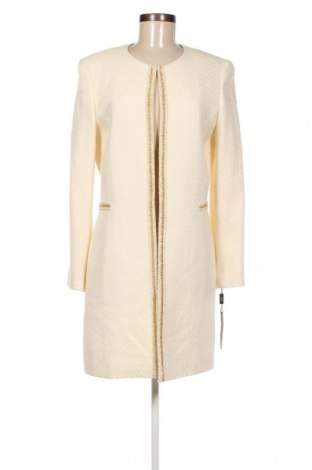 Дамско палто Tahari By Arthur S. Levine, Размер M, Цвят Екрю, Цена 239,00 лв.