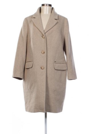 Γυναικείο παλτό Terre Bleue, Μέγεθος XL, Χρώμα  Μπέζ, Τιμή 90,31 €