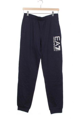 Pantaloni de trening, pentru copii Emporio Armani, Mărime 12-13y/ 158-164 cm, Culoare Albastru, Preț 244,61 Lei