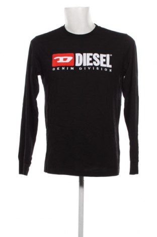 Ανδρική μπλούζα Diesel, Μέγεθος L, Χρώμα Μαύρο, Τιμή 76,08 €