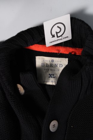 Ανδρική ζακέτα Blend, Μέγεθος XL, Χρώμα Μαύρο, Τιμή 29,69 €