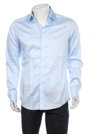 Мъжка риза Reiss, Размер L, Цвят Син, Цена 65,00 лв.
