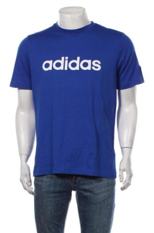 Ανδρικό t-shirt Adidas, Μέγεθος M, Χρώμα Μπλέ, Τιμή 24,33 €