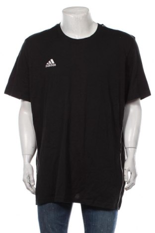 Ανδρικό t-shirt Adidas, Μέγεθος XXL, Χρώμα Μαύρο, Τιμή 24,33 €