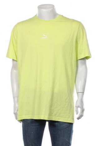 Мъжка тениска PUMA, Размер L, Цвят Зелен, Цена 59,00 лв.