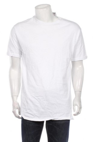 Ανδρικό t-shirt Pull&Bear, Μέγεθος L, Χρώμα Λευκό, Τιμή 9,67 €