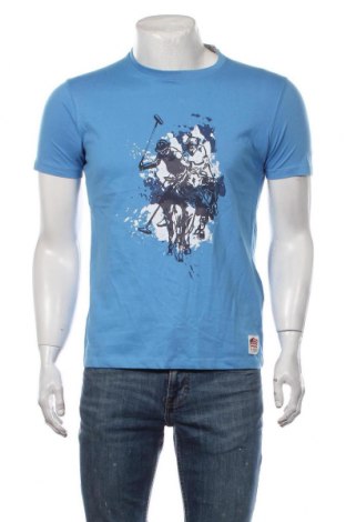 Ανδρικό t-shirt U.S. Polo Assn., Μέγεθος M, Χρώμα Μπλέ, Τιμή 36,49 €