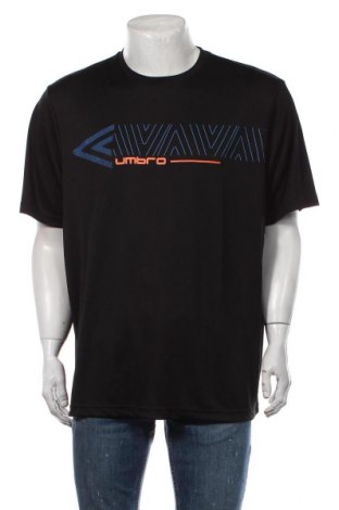 Мъжка тениска Umbro, Размер XXL, Цвят Черен, Цена 32,80 лв.