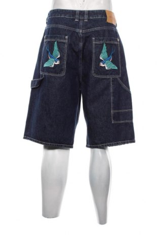 Pantaloni scurți de bărbați Review, Mărime XL, Culoare Albastru, Preț 230,26 Lei