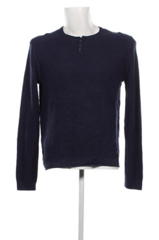 Ανδρικό πουλόβερ Lucky Brand, Μέγεθος M, Χρώμα Μπλέ, Τιμή 21,03 €