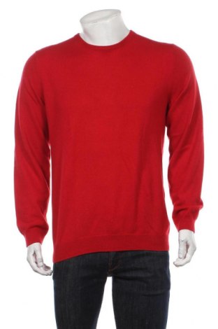 Ανδρικό πουλόβερ Massimo Dutti, Μέγεθος M, Χρώμα Κόκκινο, Τιμή 38,35 €