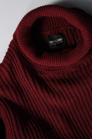 Pánsky sveter  Only & Sons, Veľkosť L, Farba Červená, Cena  5,95 €