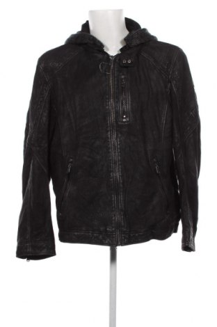 Ανδρικό δερμάτινο μπουφάν Engbers, Μέγεθος XXL, Χρώμα Μαύρο, Τιμή 282,47 €
