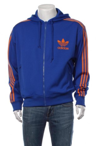 Ανδρική αθλητική ζακέτα Adidas Originals, Μέγεθος XL, Χρώμα Μπλέ, Τιμή 46,39 €