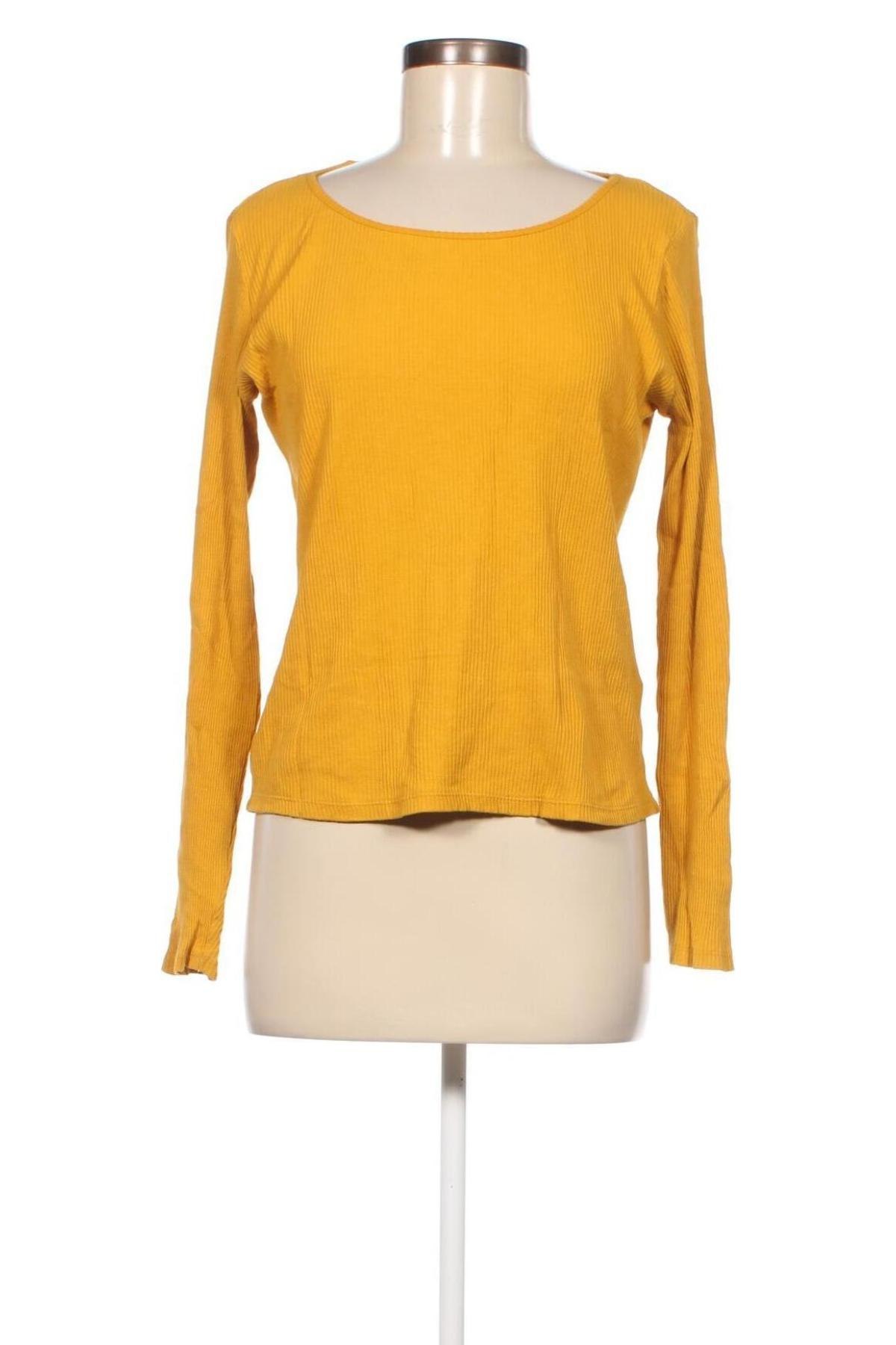 Дамска блуза Jean Pascale, Размер M, Цвят Жълт, Цена 7,00 лв.